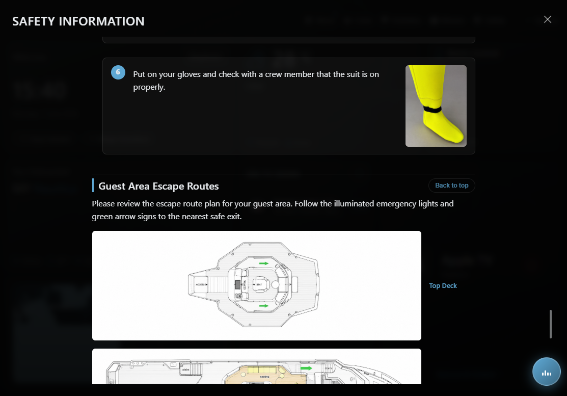PACK UI safety screenshot two